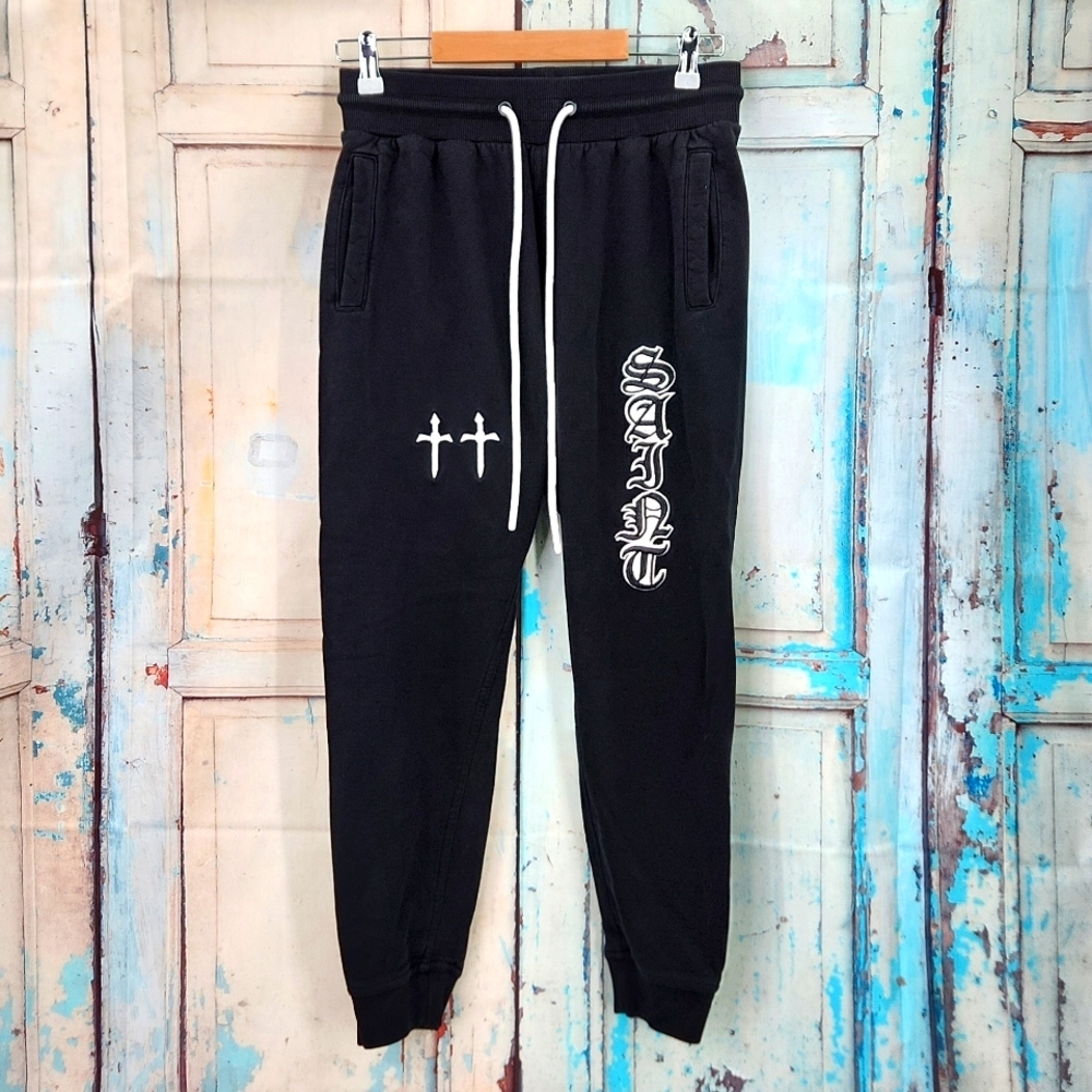 Saint Morta‎ Black Jogging Pants